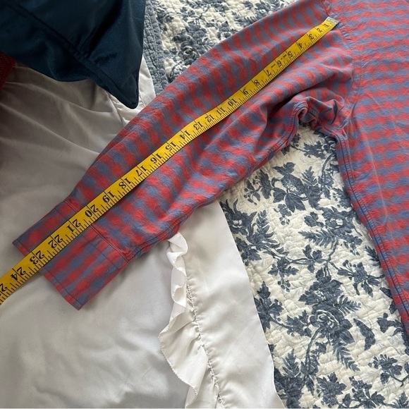 Cremieux Classics Shirt Button Down Plaid Long Sleeve Red & Blue Cotton Size XXL - Picture 8 of 10